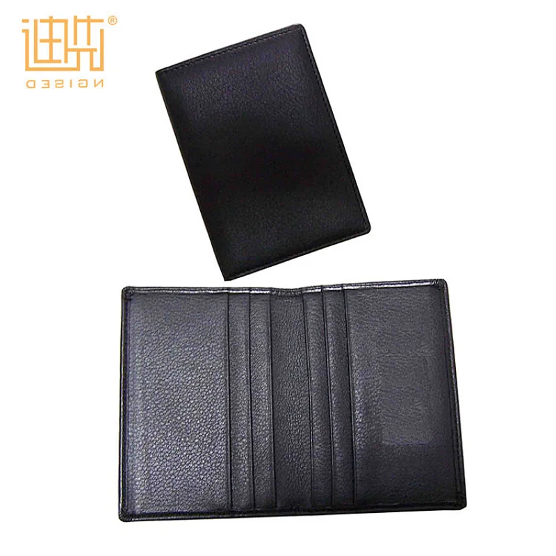 PU Credit card folder genuine leather card holder men's wallet