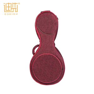 Shockproof custom size ladies travel backpack red lute vintage bag