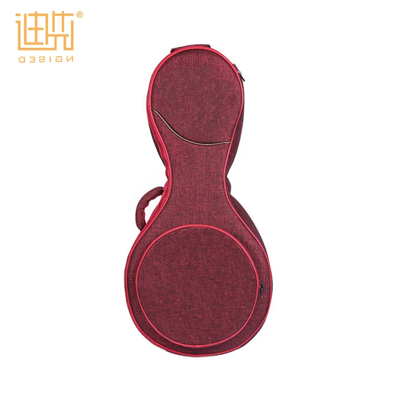 Shockproof custom size ladies travel backpack red lute vintage bag