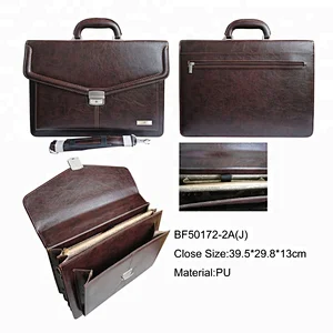 High security lock briefcase bags