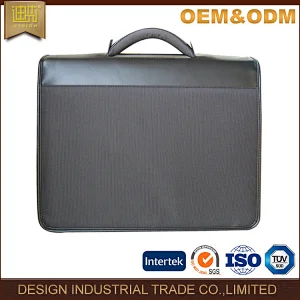 New PU Leather Briefcase Messenger Bag manufacture cheap messenger fashion executive men leather briefcase