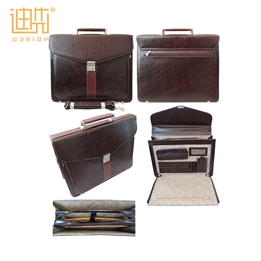PU man leather handbag