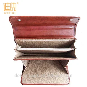Multi-function hot sale cheap old fashion and fingerprint lock briefcase with secret compartment
