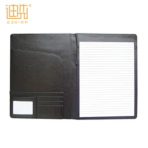 Fashion Business Office File Folder PU Leather Document Portfolio