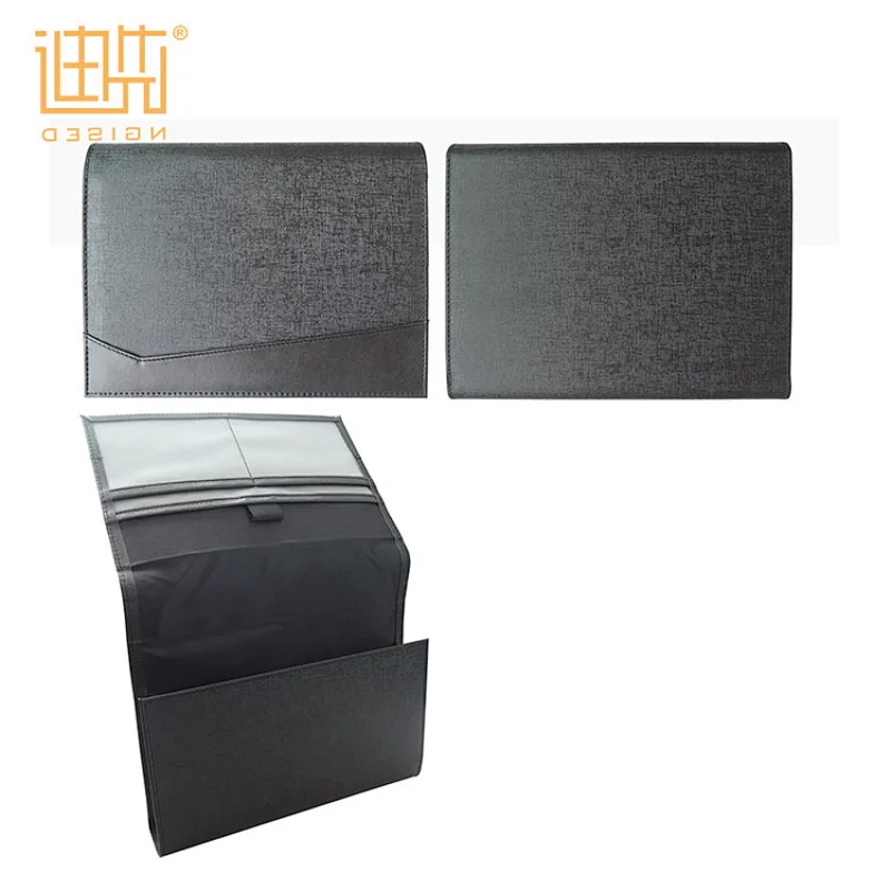 Leather business custom a5 folding leather file folder car manual holder,car manual holder,owners manual holder,car service book holder