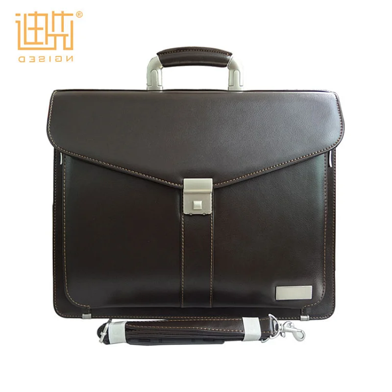 Customise style luxury multifunction felt office bag men business briefcase