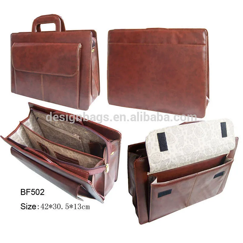 10.1 inch pu leather computer bags and mens bags with handle