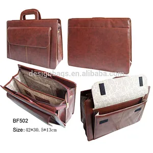 10.1 inch pu leather computer bags and mens bags with handle