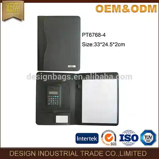 presentation folder notepad