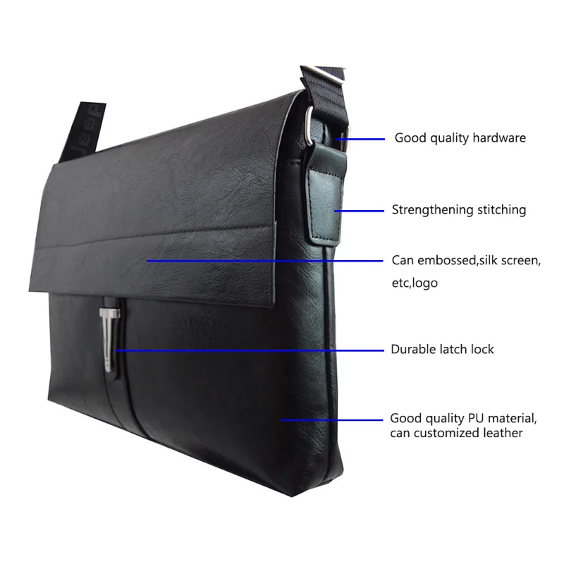 Office business shoulder bag men handbag laptop bags for man