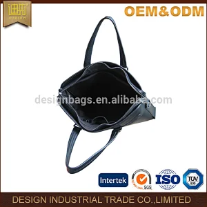 Hang bag tote bags high class grain leather hand bag for ladies