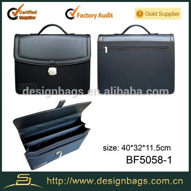 Guangzhou promotion business carbon fiber men briefcase