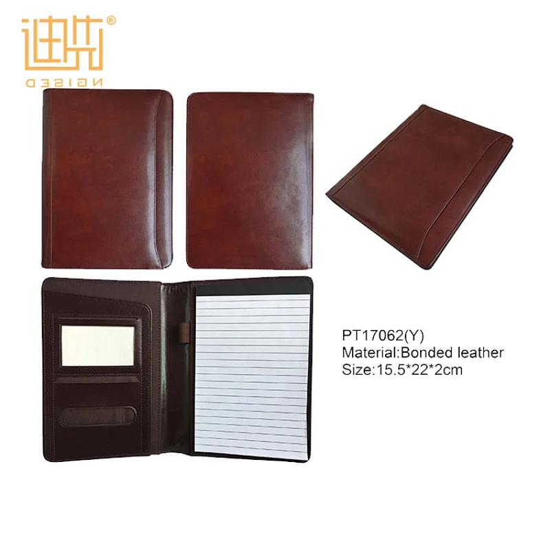 Simple style A4 paper office business portfolio folder carrying cases