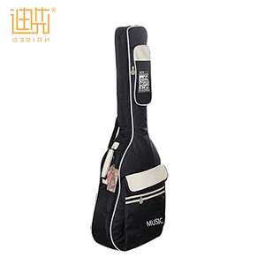 Instrument bags sweat-absorbent straps backpack guitar shaped bag with handle