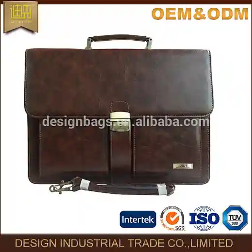 lock briefcase document bag
