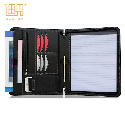 leather document file folders