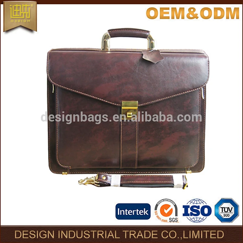 fashional men briefcase branded art cheap lawyer business PU leather briefcase