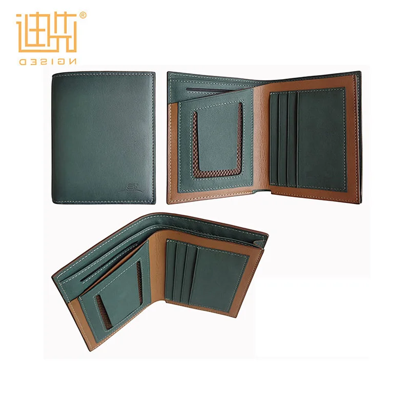 Trendy goods leather men wallet innovative wallet new development custom wallet