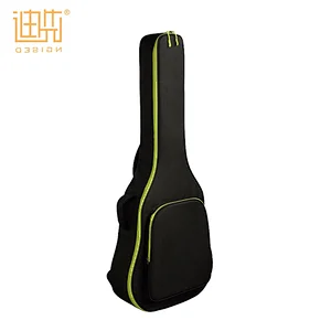 Plain style portable trendy travel bass guitar gig bag with handle