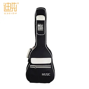 Instrument bags sweat-absorbent straps backpack guitar shaped bag with handle