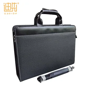 2019 Custom PU Leather Business Bag Waterproof Briefcase