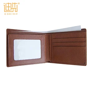 Good quality men PU leather wallet for wholesale
