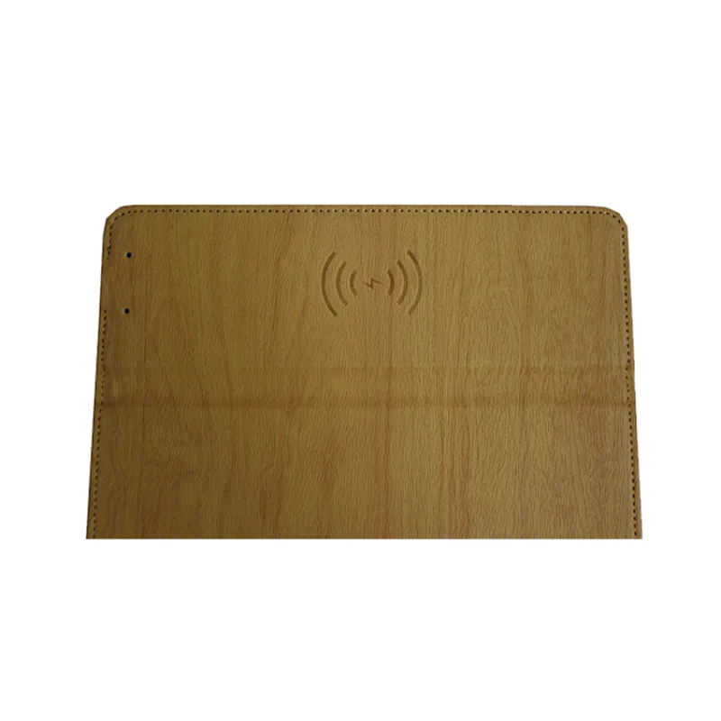 OEM new universal custom pu mouse  pad wireless charger fast for Apple