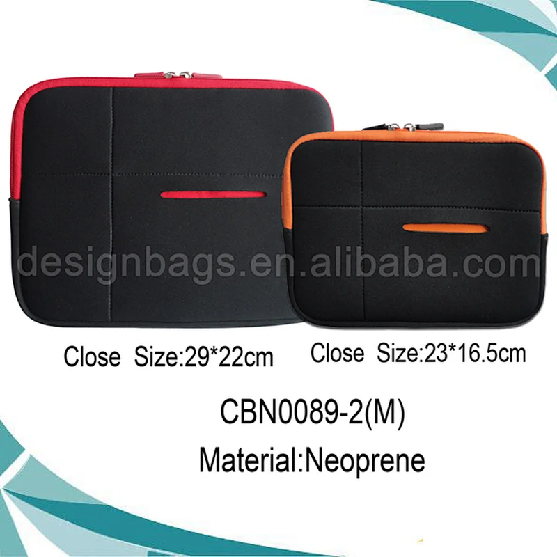 Custom 10 inch Soft Neoprene Notebook Laptop Bag Case Sleeve