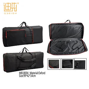 Waterproof oxford fabric travel carrying protective electronic keyboard bag