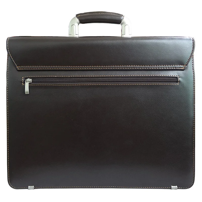 Customise style luxury multifunction felt office bag men business briefcase