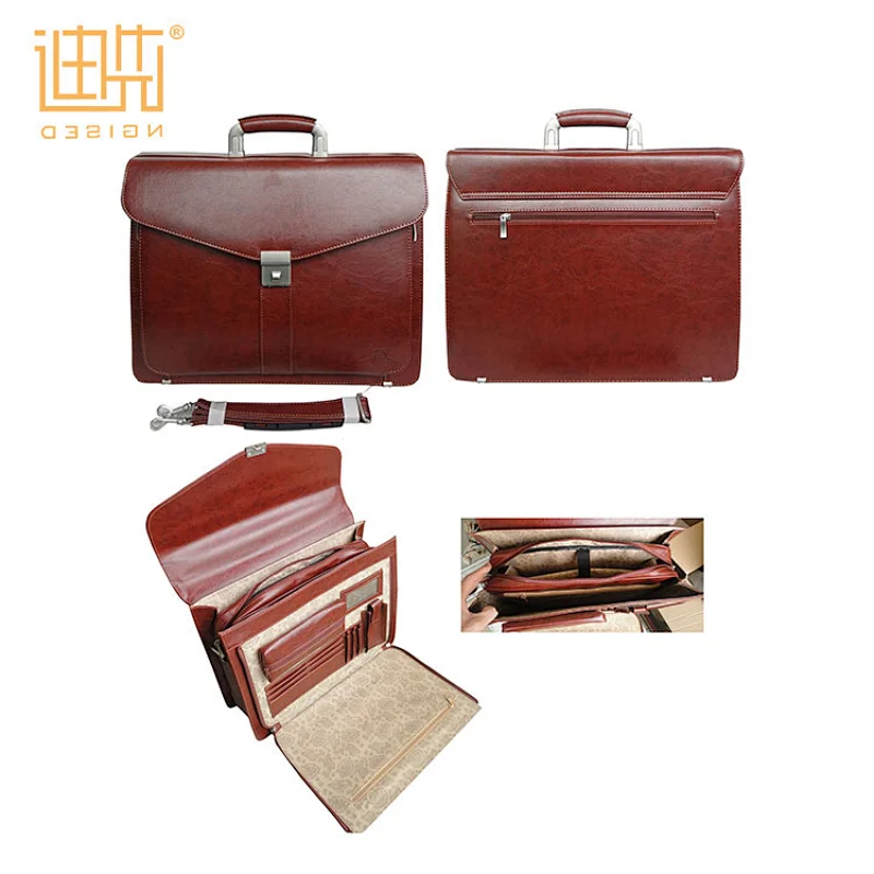 fashional men briefcase branded art cheap lawyer business PU leather briefcase