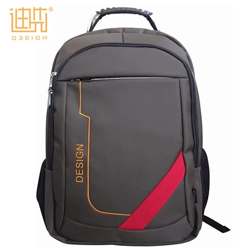Mochila escolar de nailon para hombre.