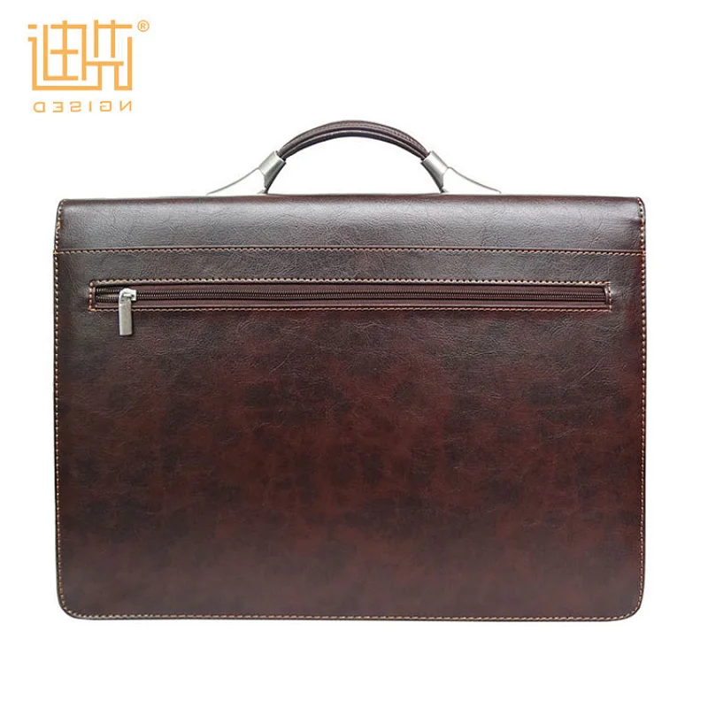 High quality Wholesale designer Man conference file document leather bag briefcase for man