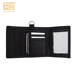 Fashion colorful printed brand men wallet with zipper