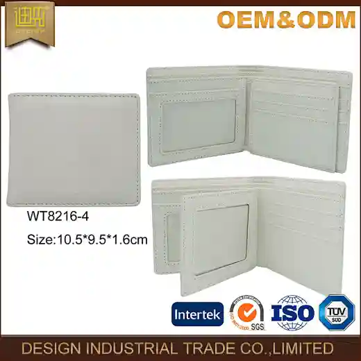 white wallets