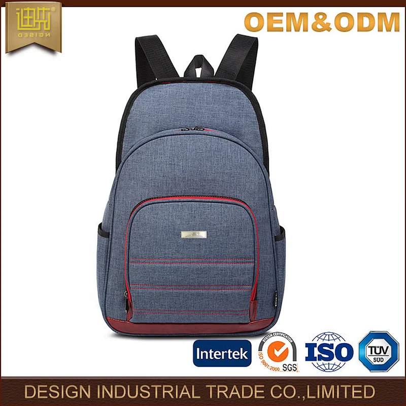 China wholesale bag manufacture Oxford fabric backpack for laptop