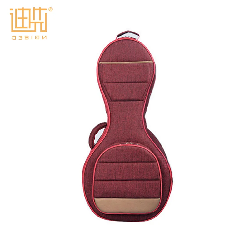 Shockproof custom size ladies travel backpack red lute vintage bag