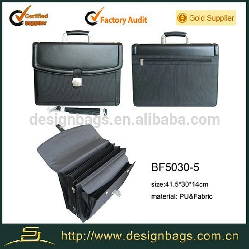 Guangzhou promotion business carbon fiber men briefcase