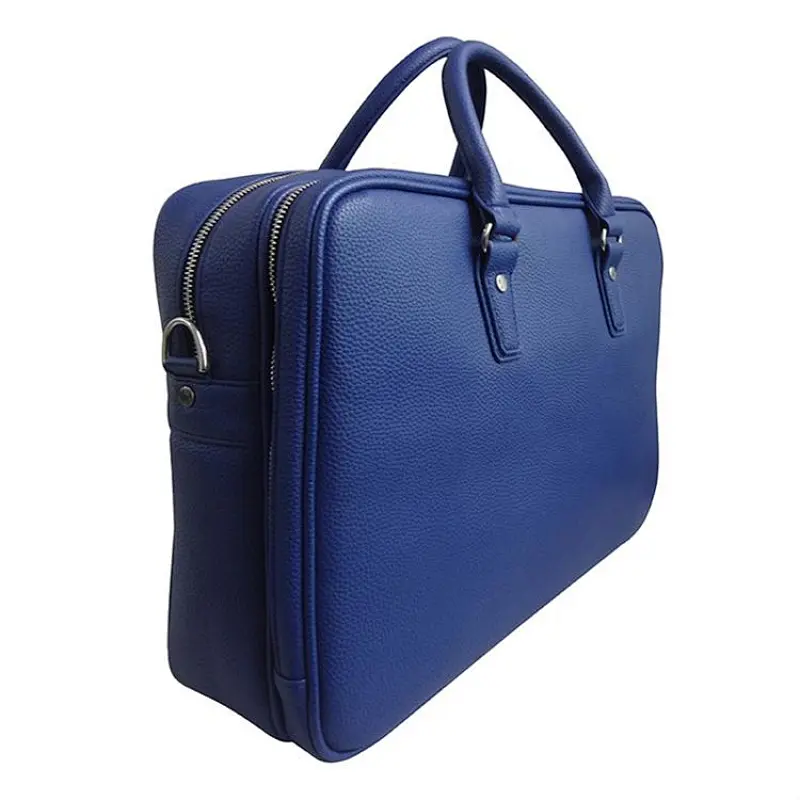 Personalized  leather tote bag briefcase Daily shopping outdoor