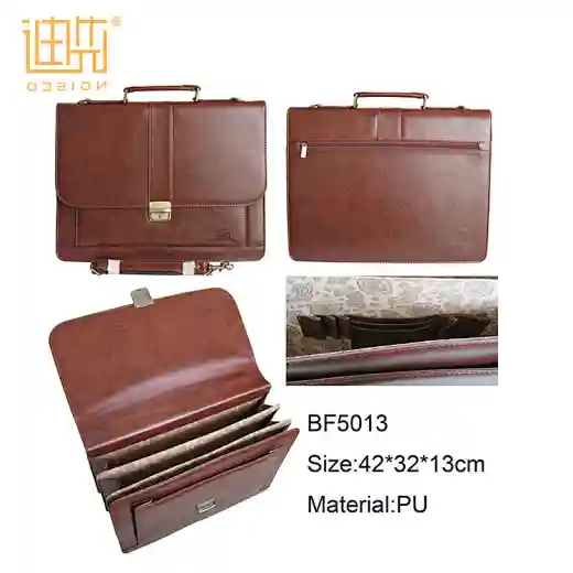 bolso de cuero para laptop