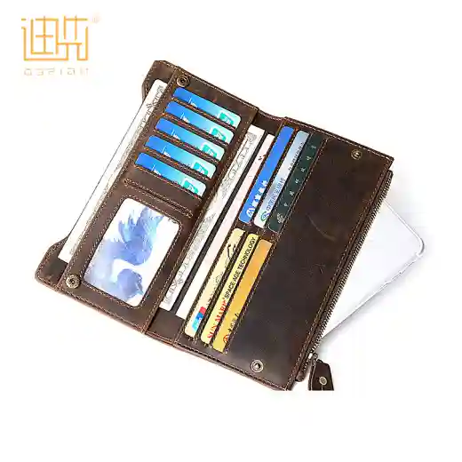 clutch leather wallet for man