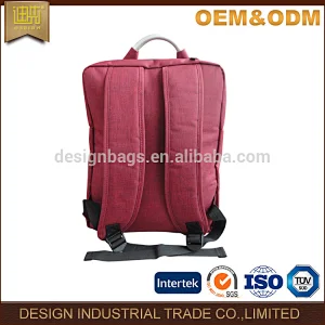 Hot sale nylon school backpack with handle