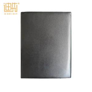 Hot sale pu leather file folder portfolio for a4 office business conference portfolio