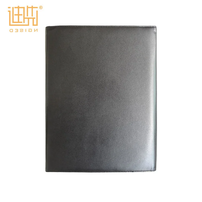 Hot sale pu leather file folder portfolio for a4 office business conference portfolio