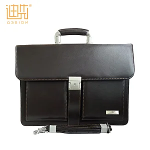 PU laptop briefcase and leather lawyer briefcase
