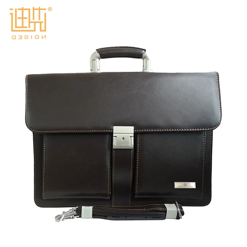 PU laptop briefcase and leather lawyer briefcase