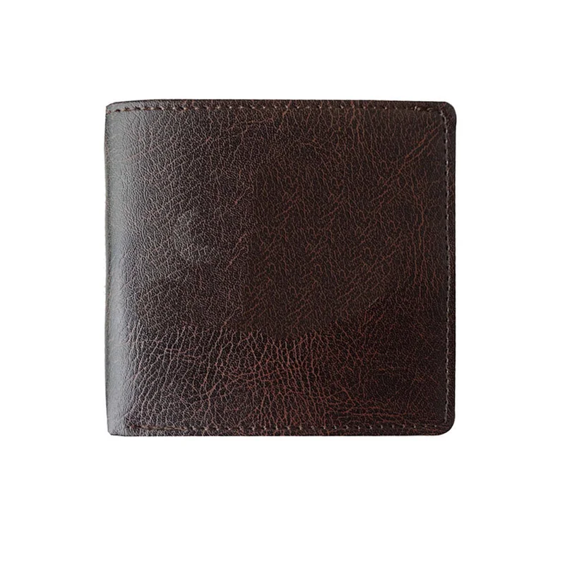 Mens brown wallet Italy style credit card holder