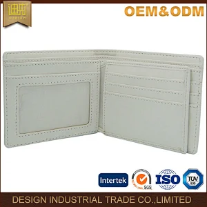 pu leather high quality women gift set white wallet