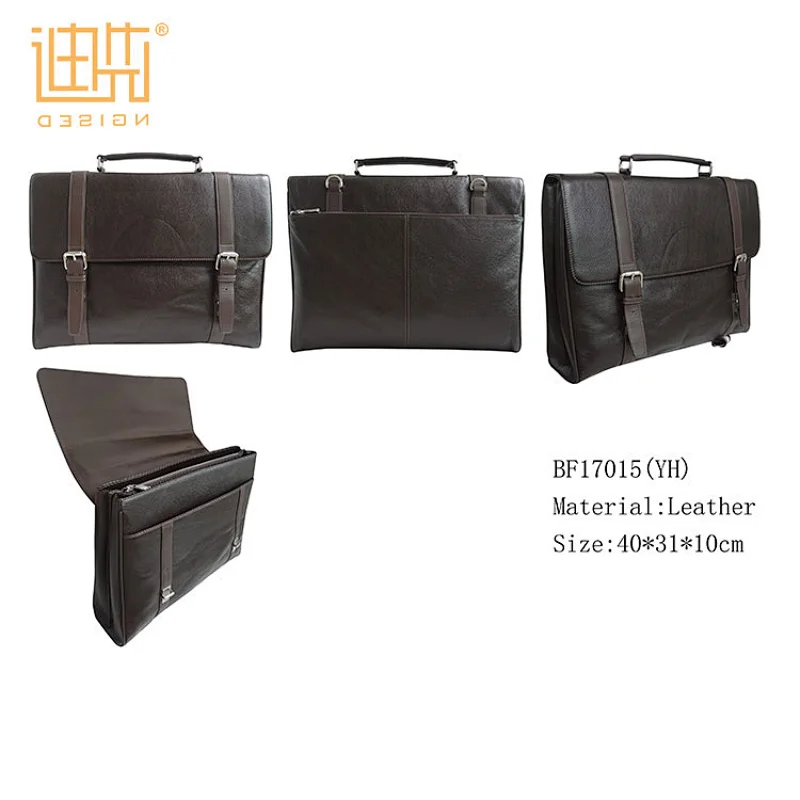 Custom Genuine leather briefcase men fashion briefcase