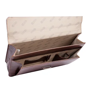 Hot sale wholesale custom fashion leather bag men pu unique business briefcase